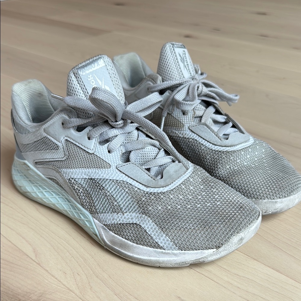 Women’s Reebok Nano Women's Light Gray and Blue Trainers